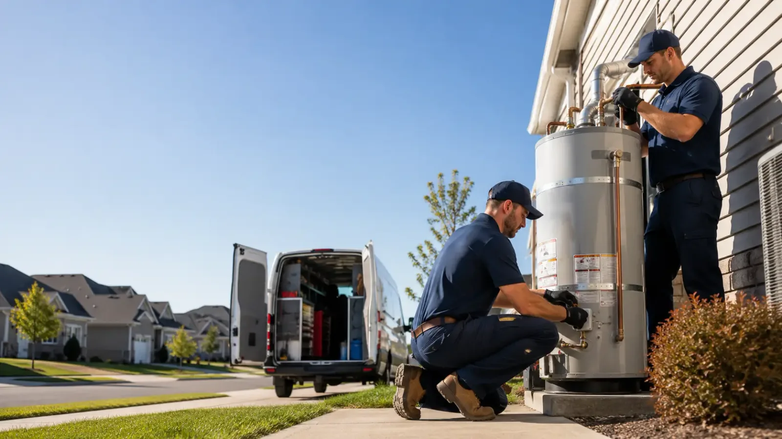 Water Heater Installation in Wild Rose, WI